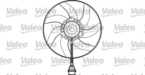 Valeo 698465 - Вентилатор, охлаждане на двигателя vvparts.bg