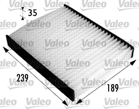 Valeo 698694 - Филтър купе (поленов филтър) vvparts.bg