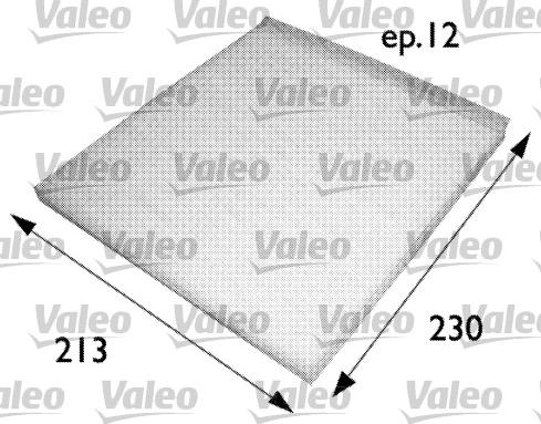 Valeo 698691 - Филтър купе (поленов филтър) vvparts.bg