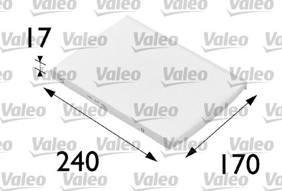 Valeo 698689 - Филтър купе (поленов филтър) vvparts.bg