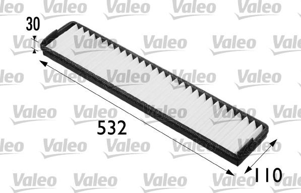 Valeo 698168 - Филтър купе (поленов филтър) vvparts.bg