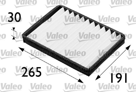 Valeo 698163 - Филтър купе (поленов филтър) vvparts.bg