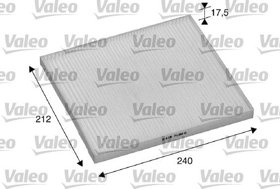 Valeo 698895 - Филтър купе (поленов филтър) vvparts.bg