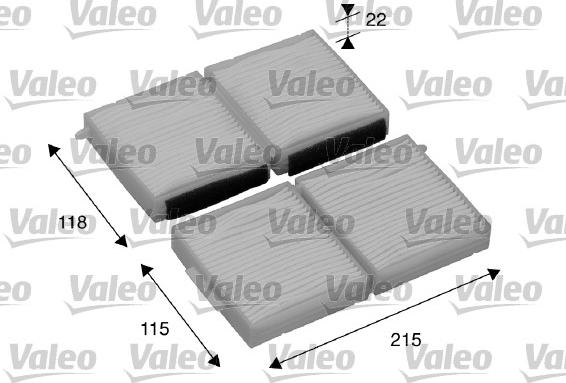 Valeo 698891 - Филтър купе (поленов филтър) vvparts.bg