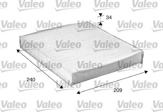 Valeo 698882 - Филтър купе (поленов филтър) vvparts.bg