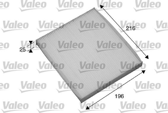 Valeo 698870 - Филтър купе (поленов филтър) vvparts.bg