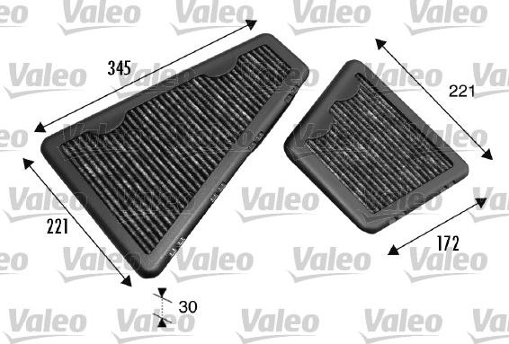 Valeo 698793 - Филтър купе (поленов филтър) vvparts.bg