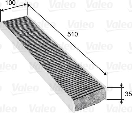 Valeo 698745 - Филтър купе (поленов филтър) vvparts.bg