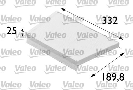 Valeo 698700 - Филтър купе (поленов филтър) vvparts.bg