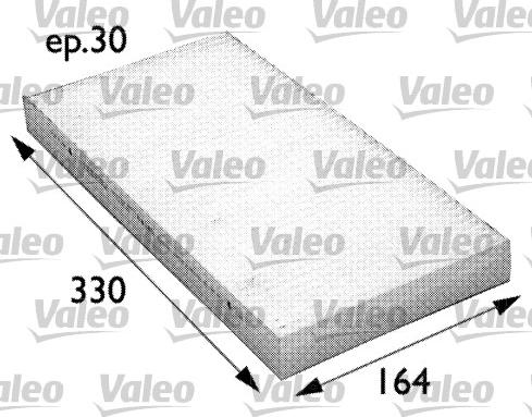 Valeo 698726 - Филтър купе (поленов филтър) vvparts.bg