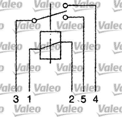 Valeo 643501 - Реле, работен ток vvparts.bg