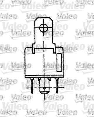 Valeo 643508 - Реле, работен ток vvparts.bg