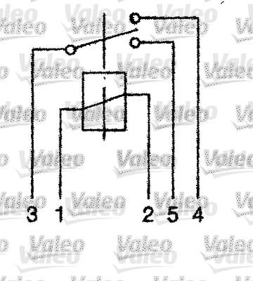 Valeo 643822 - Реле, работен ток vvparts.bg