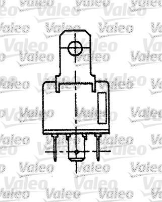 Valeo 643512 - Реле, работен ток vvparts.bg