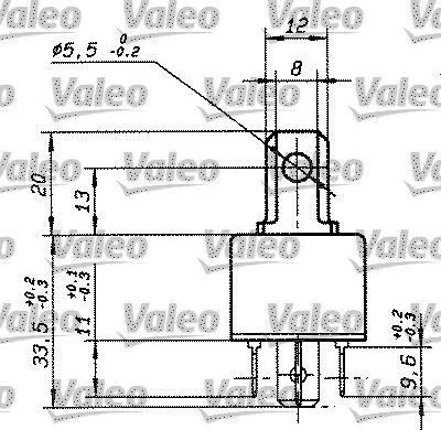 Valeo 643658 - Реле, работен ток vvparts.bg