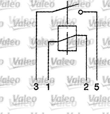 Valeo 643658 - Реле, работен ток vvparts.bg