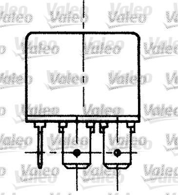 Valeo 643601 - Реле, работен ток vvparts.bg