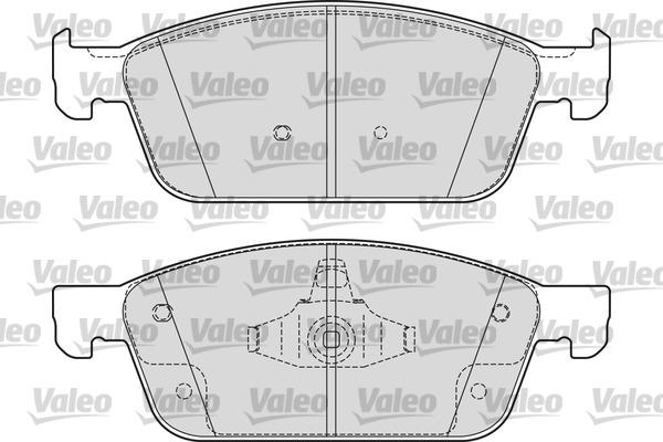 Valeo 601696 - Комплект спирачно феродо, дискови спирачки vvparts.bg