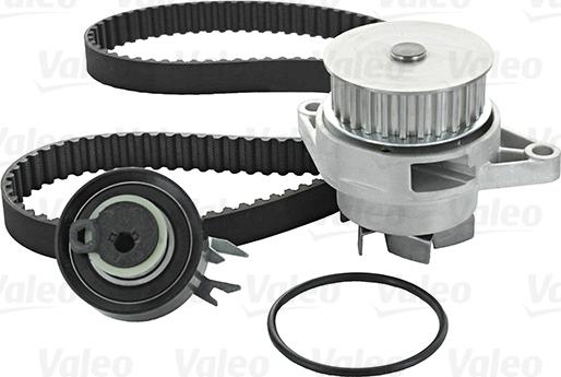 Valeo 614595 - Водна помпа+ к-кт ангренажен ремък vvparts.bg