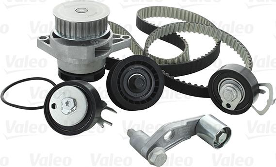 Valeo 614592 - Водна помпа+ к-кт ангренажен ремък vvparts.bg