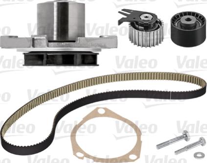 Valeo 614548 - Водна помпа+ к-кт ангренажен ремък vvparts.bg