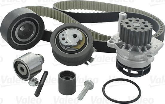 Valeo 614556 - Водна помпа+ к-кт ангренажен ремък vvparts.bg