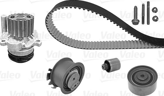 Valeo 614564 - Водна помпа+ к-кт ангренажен ремък vvparts.bg