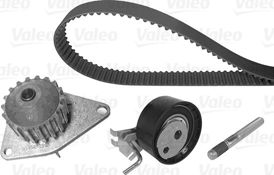 Valeo 614566 - Водна помпа+ к-кт ангренажен ремък vvparts.bg