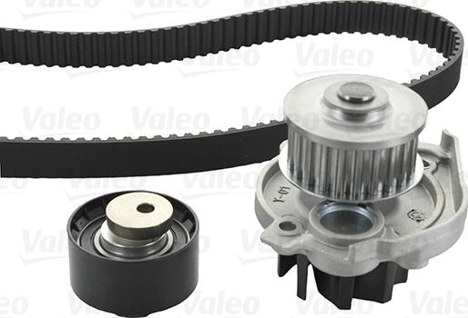 Valeo 614568 - Водна помпа+ к-кт ангренажен ремък vvparts.bg