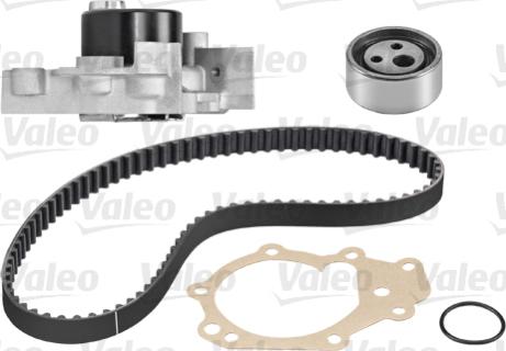 Valeo 614509 - Водна помпа+ к-кт ангренажен ремък vvparts.bg