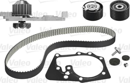 Valeo 614514 - Водна помпа+ к-кт ангренажен ремък vvparts.bg