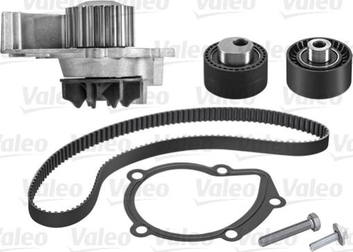 Valeo 614516 - Водна помпа+ к-кт ангренажен ремък vvparts.bg