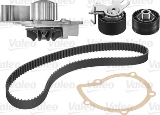 Valeo 614513 - Водна помпа+ к-кт ангренажен ремък vvparts.bg