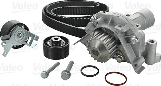 Valeo 614586 - Водна помпа+ к-кт ангренажен ремък vvparts.bg