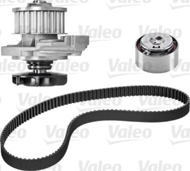 Valeo 614539 - Водна помпа+ к-кт ангренажен ремък vvparts.bg