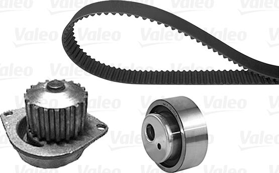 Valeo 614534 - Водна помпа+ к-кт ангренажен ремък vvparts.bg