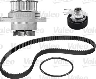 Valeo 614533 - Водна помпа+ к-кт ангренажен ремък vvparts.bg