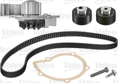 Valeo 614532 - Водна помпа+ к-кт ангренажен ремък vvparts.bg