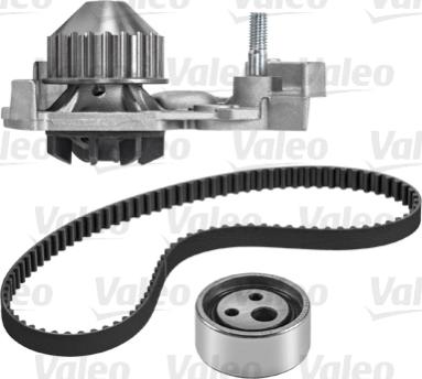 Valeo 614524 - Водна помпа+ к-кт ангренажен ремък vvparts.bg