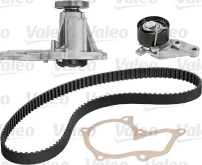 Valeo 614527 - Водна помпа+ к-кт ангренажен ремък vvparts.bg