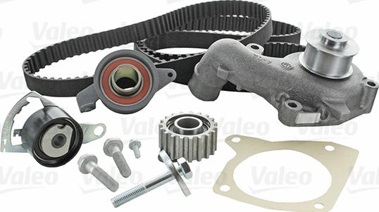 Valeo 614690 - Водна помпа+ к-кт ангренажен ремък vvparts.bg