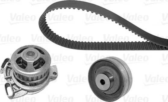 Valeo 614692 - Водна помпа+ к-кт ангренажен ремък vvparts.bg