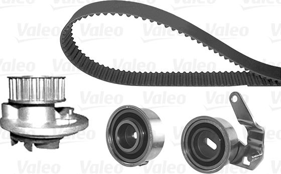 Valeo 614642 - Водна помпа+ к-кт ангренажен ремък vvparts.bg