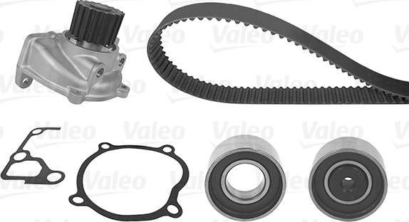 Valeo 614665 - Водна помпа+ к-кт ангренажен ремък vvparts.bg