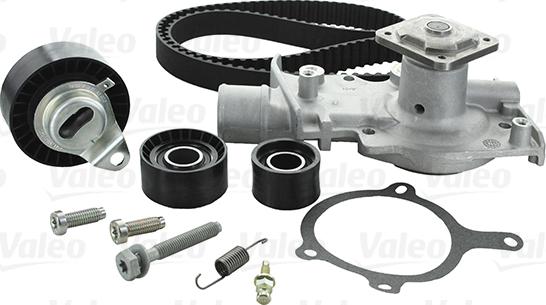 Valeo 614604 - Водна помпа+ к-кт ангренажен ремък vvparts.bg