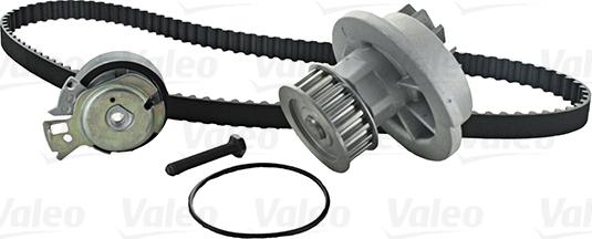 Valeo 614600 - Водна помпа+ к-кт ангренажен ремък vvparts.bg