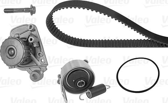 Valeo 614607 - Водна помпа+ к-кт ангренажен ремък vvparts.bg