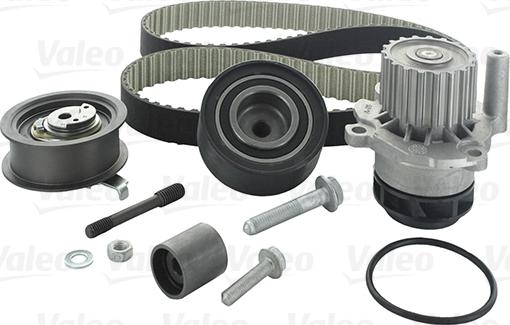 Valeo 614619 - Водна помпа+ к-кт ангренажен ремък vvparts.bg