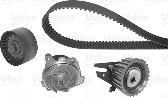 Valeo 614614 - Водна помпа+ к-кт ангренажен ремък vvparts.bg