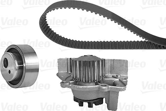 Valeo 614612 - Водна помпа+ к-кт ангренажен ремък vvparts.bg